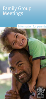 Thumbnail of Family group meetings information for parents brochure