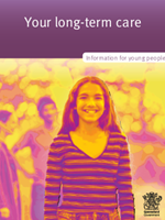 Brochure download for Your long-term care (information for young people).